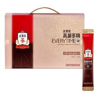 【正官庄】高麗蔘精EVERYTIME 秘-10mlx20入/盒(保健禮盒/送禮/蜂蜜/提升保護力)