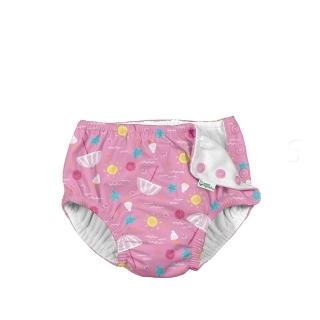 【I play】美國 i play 寶寶泳褲戲水免穿尿布(繽紛雨傘)