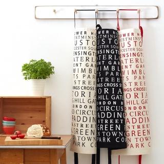 【英國蛋Victoria Eggs】圍裙 倫敦地鐵