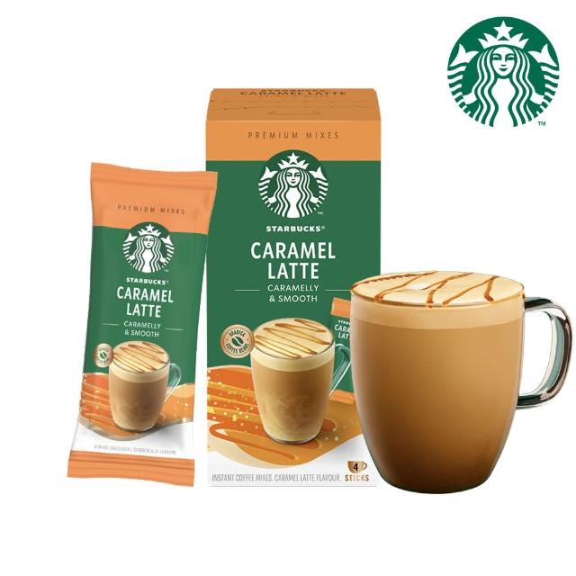 【STARBUCKS 星巴克】特選系列-焦糖瑪奇朵23g x4入/盒