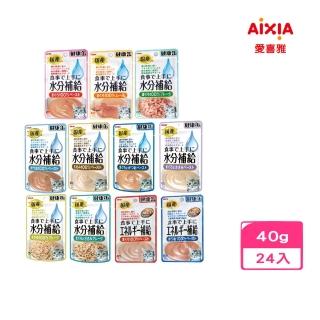 【Aixia 愛喜雅】水分補給｜能量補給軟包 40g(24包組)