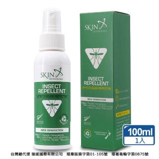 【SKIN Technology】Picaridin 25%瑞斌12H長效防蚊 100ML(派卡瑞丁 噴霧瓶)