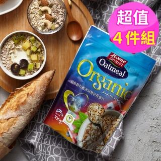 【紅布朗】有機冰河雙色燕麥片(300gX4袋)