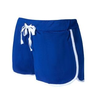 韓版運動短褲 透氣涼爽 休閒短褲 運動褲 健身跑步 籃球褲 真理褲 熱褲-天藍(短褲 運動褲)