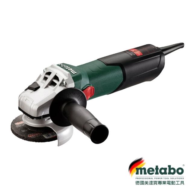 【metabo 美達寶】德製四英吋砂輪機 W9-100(插電工具)