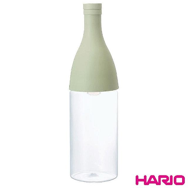 【HARIO】AISNE香檳瓶粉綠冷泡茶壺 /FIE-80-SG