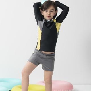 【SARBIS】兒童兩截式長袖防曬泳裝附泳帽(B662005)