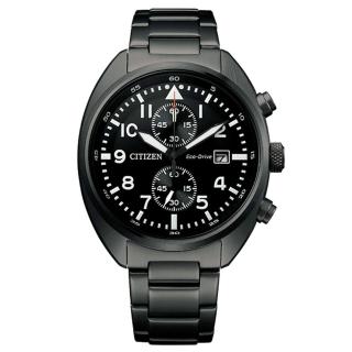 【CITIZEN 星辰】Chronograph光動能計時手錶-41mm(CA7047-86E)