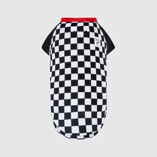 【CANADA POOCH】輕量印花TEE-棋盤14號(寵物衣-CANADA POOCH-Henley Tee Chessboard 14)