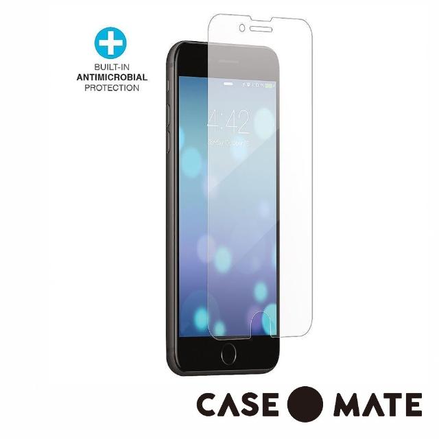 【CASE-MATE】美國 Case-Mate iPhone SE 第2代 頂級抗菌強化玻璃螢幕保護貼