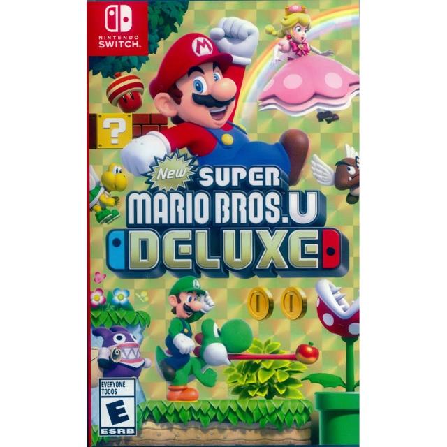 【Nintendo 任天堂】NS Switch 超級瑪利歐兄弟 U 豪華版 中英日文美版(New Super Mario Bros. U Delux)