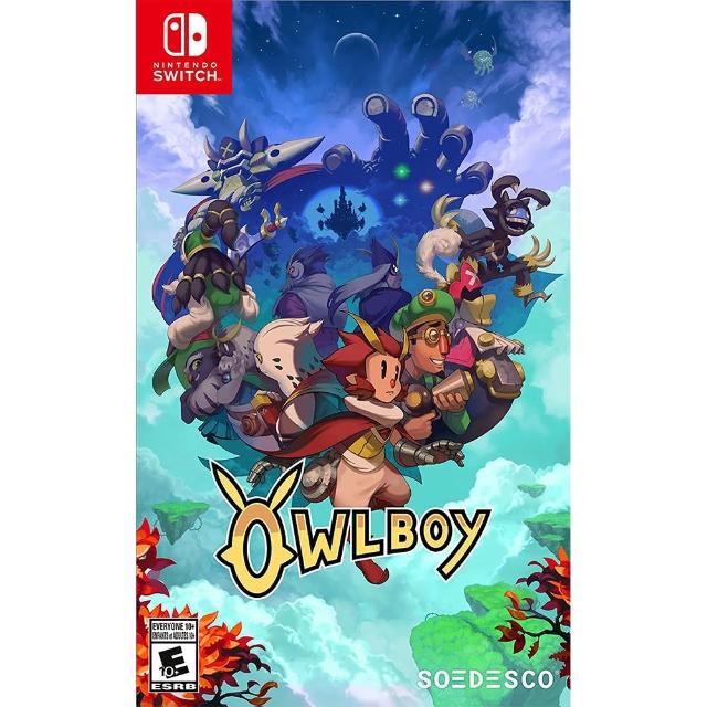 【Nintendo 任天堂】NS Switch 貓頭鷹男孩 中英日文美版(Owlboy)