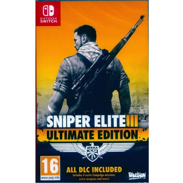 【Nintendo 任天堂】NS Switch 狙擊之神 3 終極版 英文歐版(Sniper Elite 3)