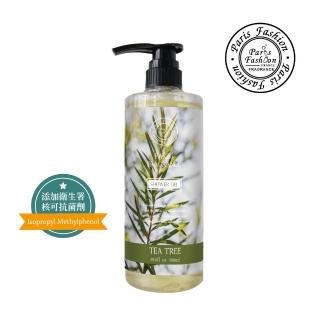 【Paris fragrance 巴黎香氛】茶樹精油抗菌沐浴露500ml(茶樹精油美背淨化)