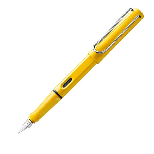 【LAMY】SAFARI 狩獵系列 鋼筆 多色任選(透明/藍/紅/黑炭/黃/亮白/亮黑)