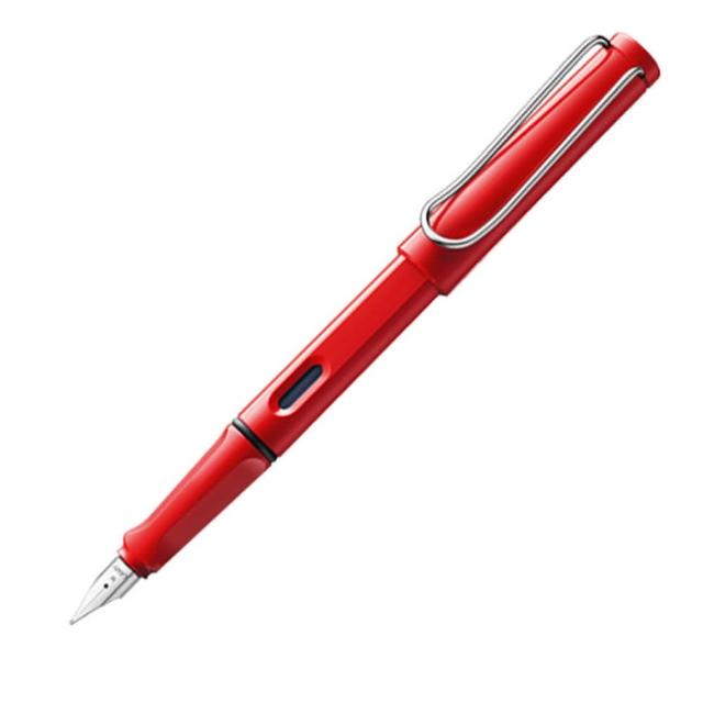 【LAMY】SAFARI 狩獵系列 鋼筆 多色任選(透明/藍/紅/黑炭/黃/亮白/亮黑)