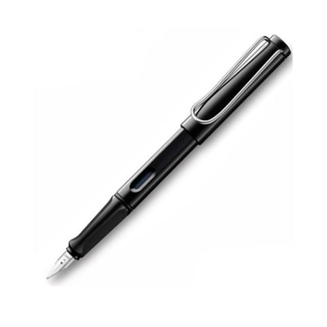 【LAMY】SAFARI 狩獵系列 鋼筆 多色任選(透明/藍/紅/黑炭/黃/亮白/亮黑)