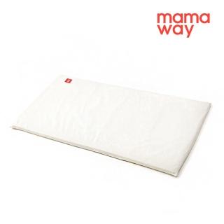 【mamaway 媽媽餵】敷料親膚棉嬰兒床墊 72*40cm 無塑化劑(寶寶床墊 嬰兒床墊 透氣防蹣)