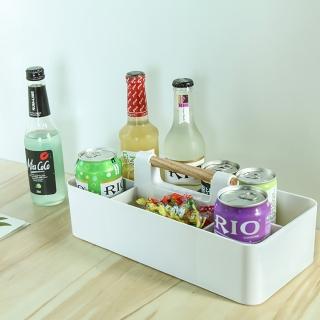 【E.City】手提可疊加桌上分隔收納盒(五格分隔空間)