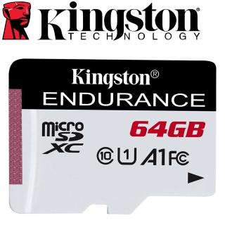 【Kingston 金士頓】64GB microSDXC TF UHS-I U1 C10 記憶卡(SDCE/64GB 平輸)