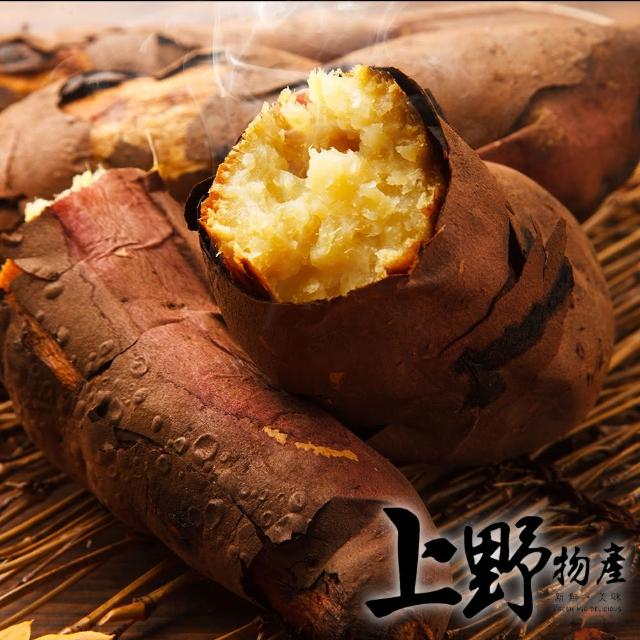 【上野物產】慢火烘烤熟成即食冰地瓜x6包(500g±10%)