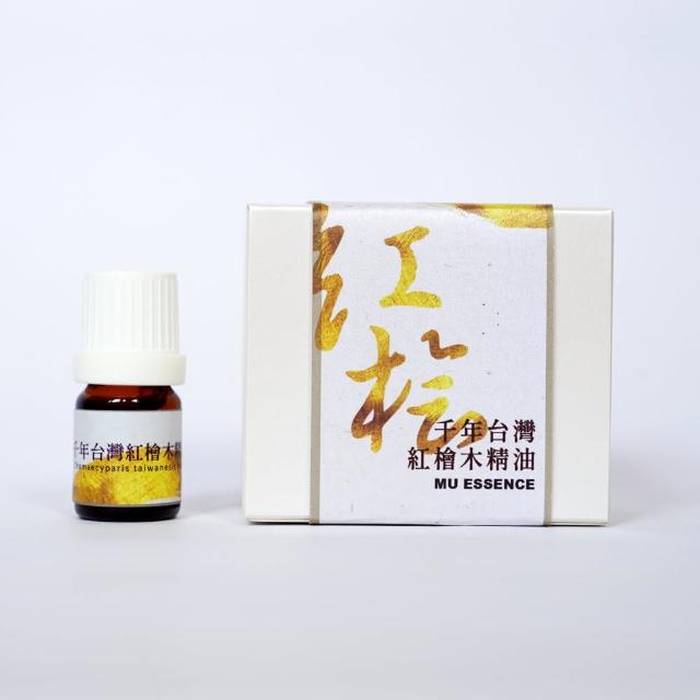 【MU LIFE 荒木雕塑藝品】千年台灣紅檜木百分百天然精油 - 10ml(台灣紅檜木)