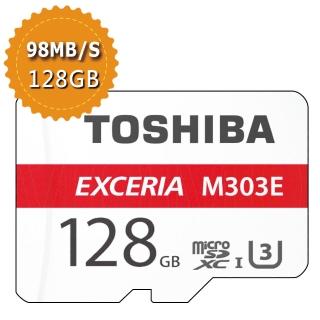 【TOSHIBA 東芝】M303E Micro SDXC 128GB(平行輸入)