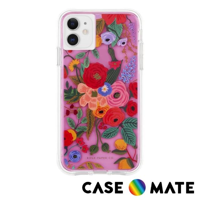 【CASE-MATE】Rifle Paper Co. 限量聯名款 iPhone 11 防摔手機保護殼 - 花園派對 紅