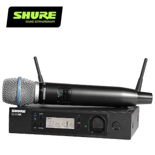 【SHURE】GLXD24R / BETA87A 高級數位無線麥克風系統(原廠公司貨)