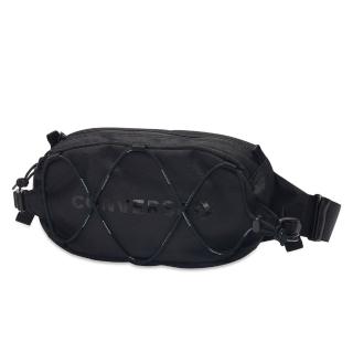 【CONVERSE品牌旗艦店】SWAP OUT SLING 斜背腰包 男包 女包 黑(10019889-A04)