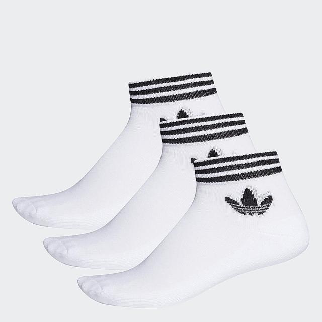 【adidas官方旗艦館】ADICOLOR 腳踝襪 3 雙入 男/女(EE1152)