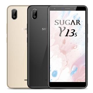 【SUGAR 糖果手機】Y13s 6吋超四大可換電池孝親智慧型手機(送專用皮套+保貼)