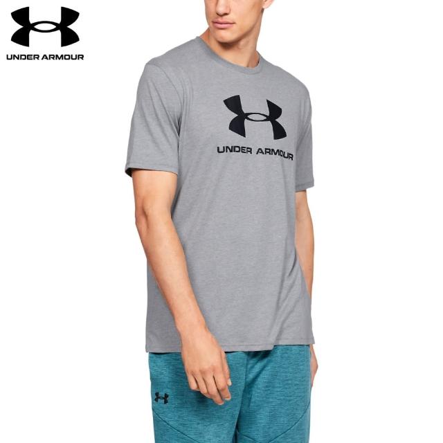 【UNDER ARMOUR】UA 男 Training Graphics排汗快乾短T-Shirt_1329590-036(灰)