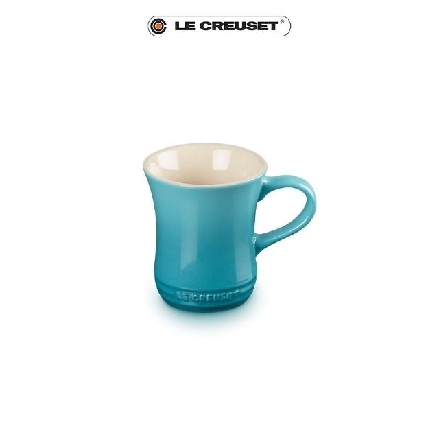 【Le Creuset】瓷器小馬克杯 280ml(加勒比海藍)