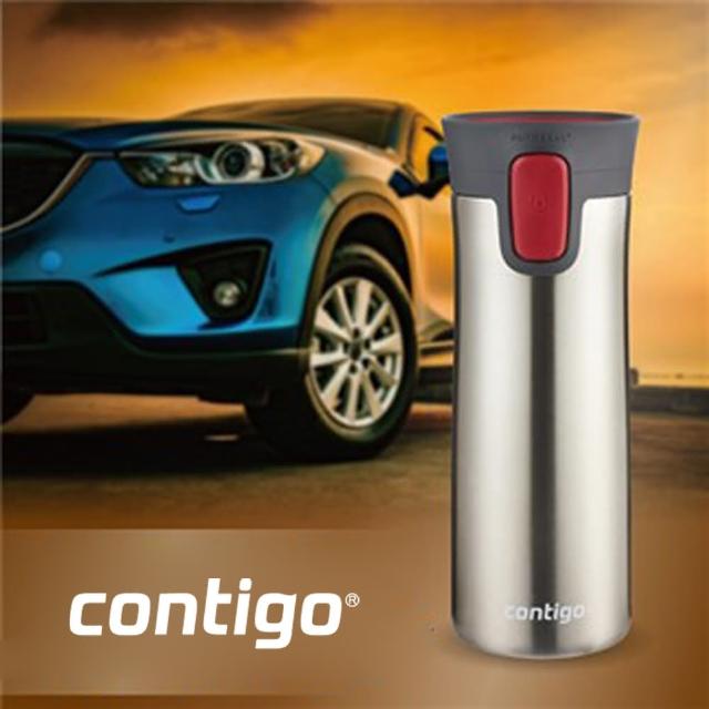 【CONTIGO】美國CONTIGO Pinnacle不銹鋼保溫杯414ml(紅)