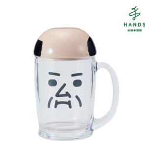 【TOKYU HANDS 台隆手創館】禿頭大叔造型啤酒杯組(皺紋)