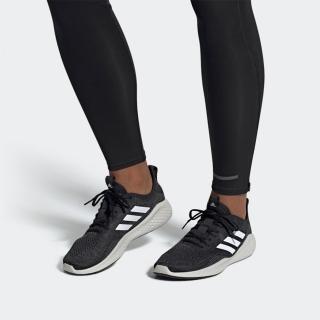 【adidas 愛迪達】Adidas 男款黑白運動慢跑鞋-NO.EG3665