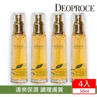 【韓國Deoproce】靚膚彈力保濕精華液-黃金離子添加 50mlx4入(控油 清爽 細緻毛孔)