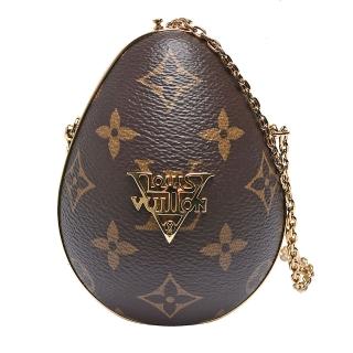 【Louis Vuitton 路易威登】MP2588經典Monogram帆布 EGG硬殼斜背包