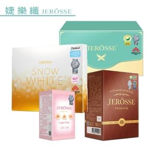 【JEROSSE 婕樂纖】纖纖飲X+爆纖錠+水光錠+太纖飲(女人我最大推薦款超美麗 JEROSSE)