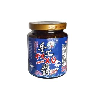 【鮮味達人】★momo獨家★澎湖現炒手工干貝XO醬6瓶限量超值組(干貝XO醬/澎湖/XO醬/海鮮醬)