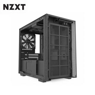 【NZXT 恩傑】H210i 數位控制 鋼化玻璃全透側電競機殼-黑色(GPU：325MM/CPU：165MM)
