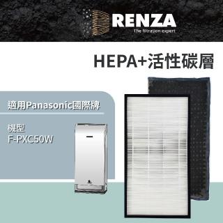 【RENZA】濾網 適用國際牌 Panasonic F-PXC50W(可替代F-ZXCP50W F-ZXCD50W)