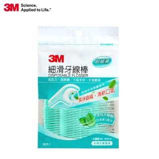 【3M】細滑牙線棒-薄荷木糖醇(38支入)