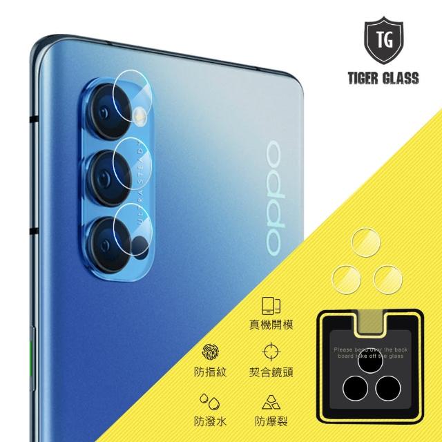 【T.G】OPPO Reno4/4 Pro 鏡頭鋼化玻璃保護貼(鏡頭貼 鏡頭保護貼 鏡頭鋼化膜)