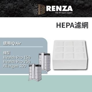 【RENZA】HEPA濾網 適用IQAir 空氣清靜機 HealthPro 250(可替代HyperHEPA H12/H13)