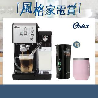 【美國Oster】奶泡大師二代★5+隨享義式咖啡機-經典銀(義式/膠囊兩用)