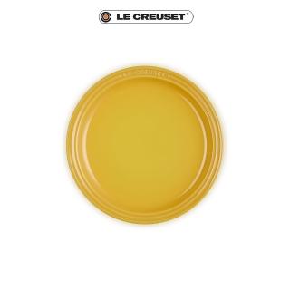 【Le Creuset】瓷器圓盤19cm(芥末黃)