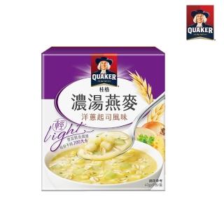 【QUAKER桂格】濃湯燕麥-洋蔥起司(47gx5包/盒)