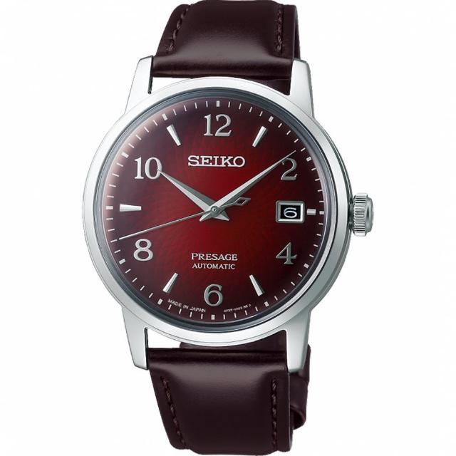 【SEIKO 精工】Presage Cocktail 調酒師系列機械錶(4R35-04A0R SRPE41J1)